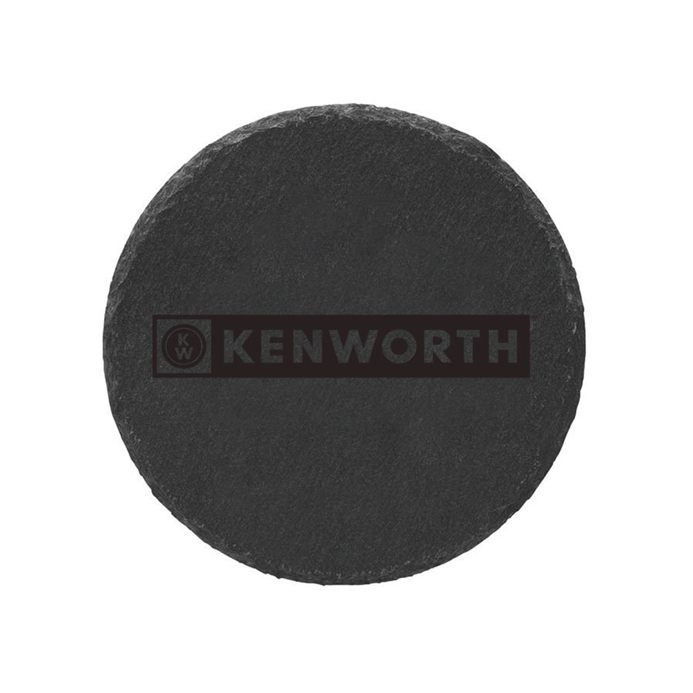 Round Slate Coaster Set (Qty: 25)