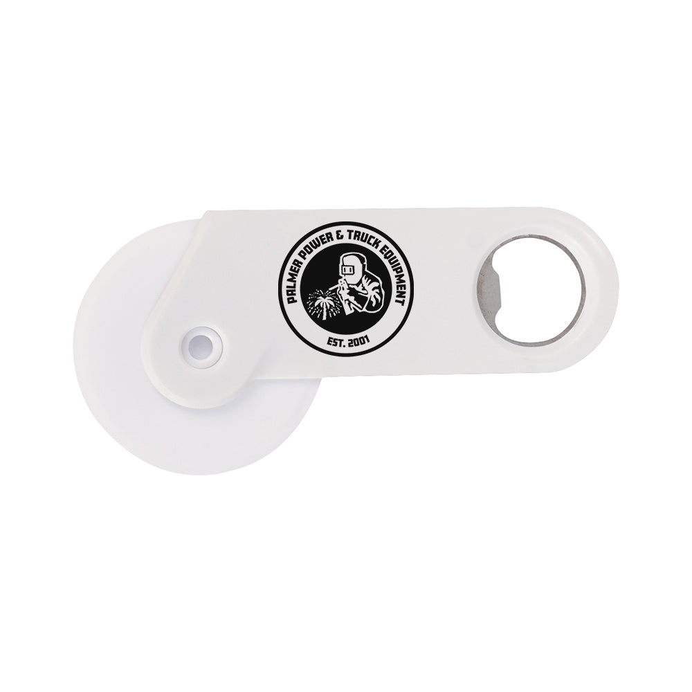 Pizza Cutter With Bottle Opener (Qty: 250)