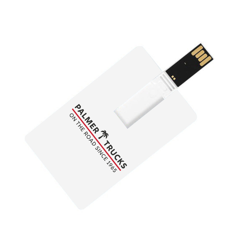 Slim Credit Card USB Flash Drive (Qty: 100)