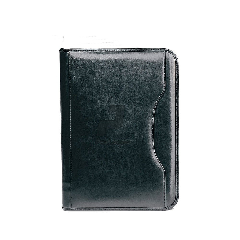 Deluxe Executive Vintage Leather Padfolio (Qty: 25)