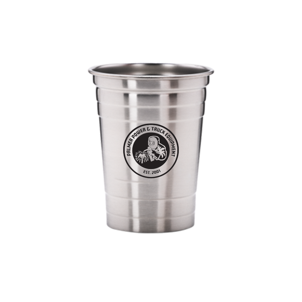 Suds 16 oz Stainless Steel Beer Cups (Bulk)